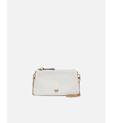 Petit sac à bandoulière mini double bag en cuir Pinko