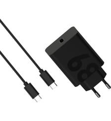 Chargeur + câble 68W Noir Motorola