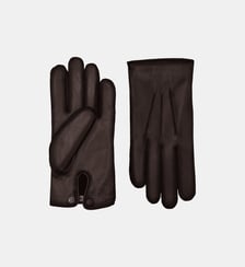Gants Oscar Homme Cuir Doublés Lapin Agnelle