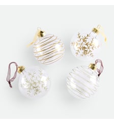 Coffret de 24 boules de Noël en verre La Redoute Interieurs