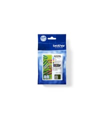 Cartouche d'encre Pack Multipack 4 Originales LC422 XL (Noir + 3 Couleurs) - LC422XLVAL Brother