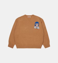 Pull ras-du-cou avec logo Marni