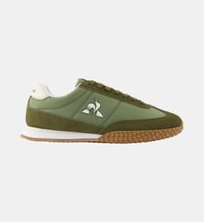 Sneakers retro-running en textile et suede Veloce Le Coq Sportif