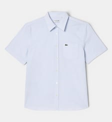 Chemise manches courtes regular fit Oxford Lacoste