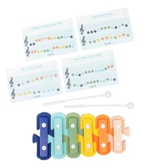 Xylophone pour le bain Tiger Tribe