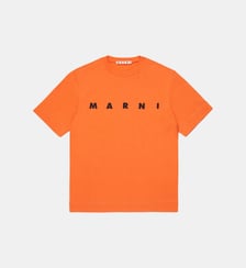 T-shirt en jersey avec logo Marni