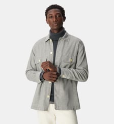 Chemise easy en flanelle Ikks