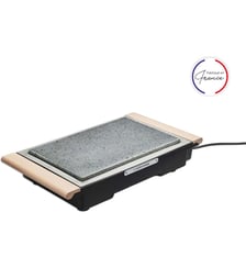 Grille-viande Grill' Pierre Classic bois clair à poser, 37x23 cm Lagrange