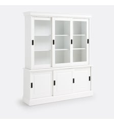 Buffet-vaisselier pin massif et MDF La Redoute Interieurs