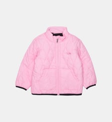 Veste matelassée avec logo imprimé Diesel Kids