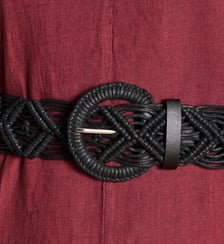Ceinture large en coton La Fée Maraboutée