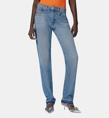Jean droit classique délavé vintage. Pinko