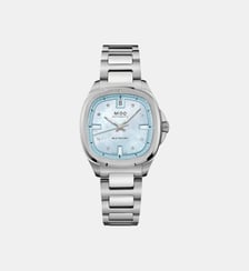 Montre automatique Multifort Bleu clair M0493071113600 Mido