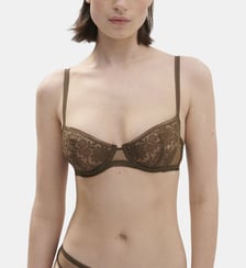 Soutien-gorge corbeille Amazone dentelle fleurie Simone Pérèle