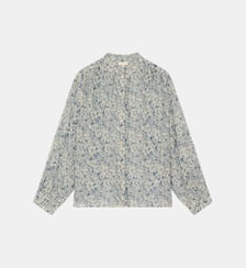 Chemise à fleurs et lurex - CLEOPHEE Pablo