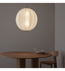 Suspension ronde, lampion en maille AM.PM