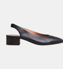 Ballerines sling back Vince en cuir Jonak