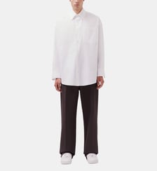 Unisex chemise 1/1 Oversized Col Kent Studio Seidensticker