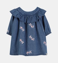 Robe en jean clair Billieblush