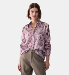 Chemise en twill imprimé Liu Jo