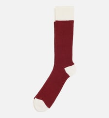Chaussettes Bicolores unisexes en Coton AMI Paris