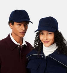 Casquette laine brodée Lacoste