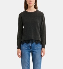 Pull en laine à finition dentelle - RUDI Pablo