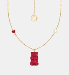 chaîne avec Ours d'or rouge Thomas Sabo