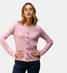 Gilet col rond uni MONET La Petite Etoile