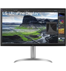 Ecran PC 4K UltraFine 32UQ850V-W Plat 32'' IPS Lg