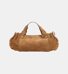 Sac à main en cuir velours effet tressé - 24H Gerard Darel