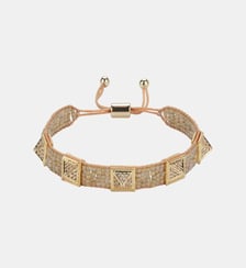 Bracelet réglable perles tissées avec charms SILLAGE Hipanema