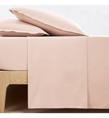 Drap plat uni en percale de coton bio Scenario La Redoute Interieurs