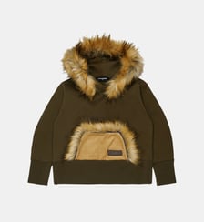 Sweat à capuche avec logo Dsquared2