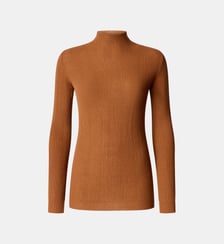 Pull ajusté à col montant Pinko