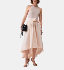 Robe longue en taffetas Liu Jo