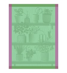 Torchon Herbes fraîches Le Jacquard Francais