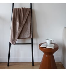 Plaid Polaire Extra Doux Coloris Taupe Dodo