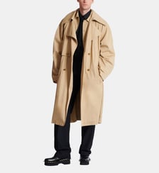 Trench en toile de coton Balmain