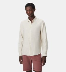 Chemise SLIM en lin Ikks