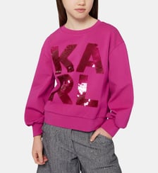 Sweat manches longues Karl Lagerfeld Kids