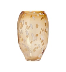 Vase en verre à pois OYOY