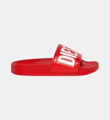 Claquettes avec logo Diesel Kids