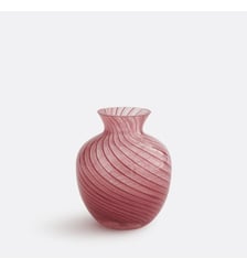 Vase en verre coloré à rayures, hauteur 10,2 cm La Redoute Interieurs