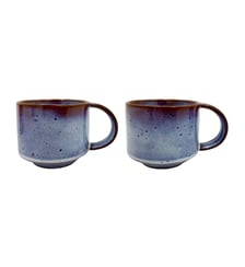 Tasse en terre cuite motif océan OYOY