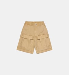 Short cargo avec logo brodé Diesel Kids