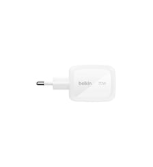 Chargeur + câble 70W 2 ports blanc GaN Belkin