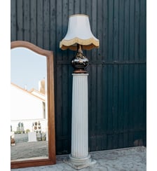 Grande colonne en plâtre Hanna N°736- Produit chiné Debongout