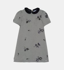Robe -  col claudine pied de poule Tartine Et Chocolat