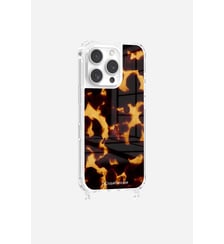 Coque de téléphone glossy tortue avec anneaux pour iPhone 16 Pro La Coque Française